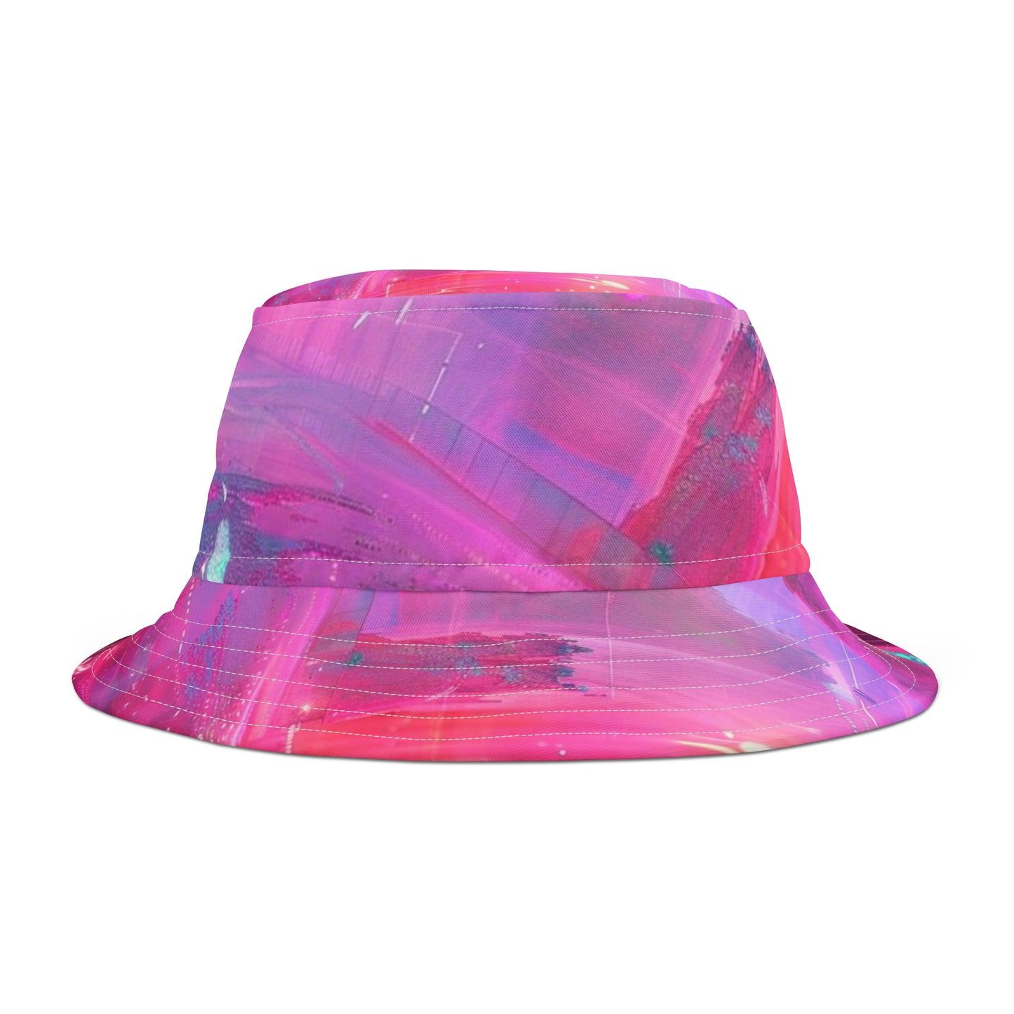 Glitch Utopia Bucket Hat