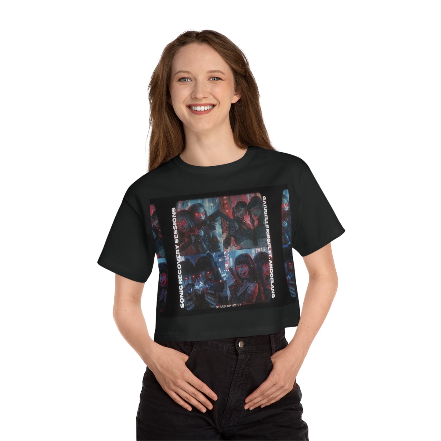 Sonic Recovery Sessions Cropped T-Shirt