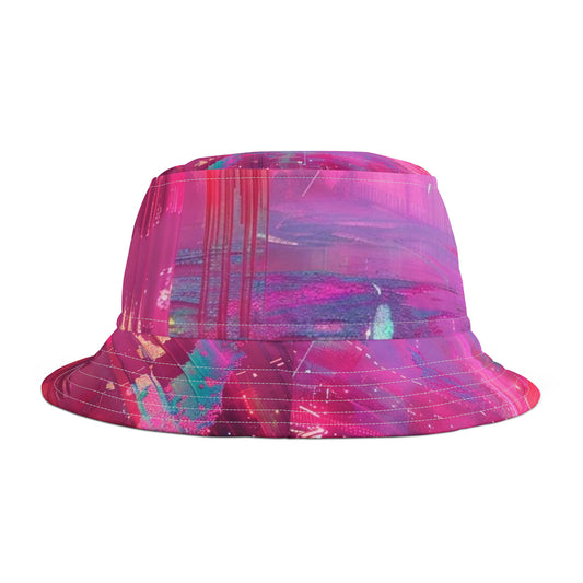 Glitch Utopia Bucket Hat