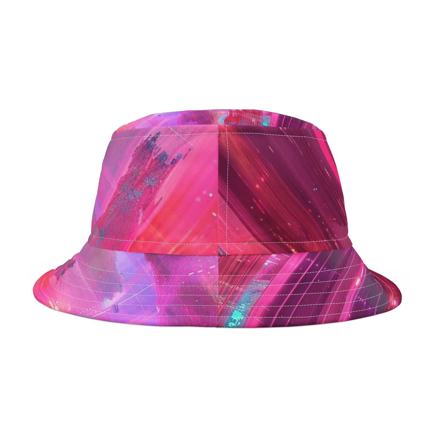 Glitch Utopia Bucket Hat